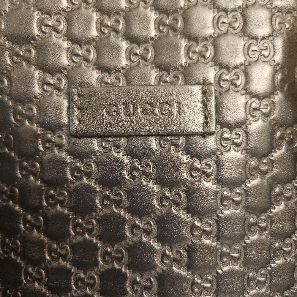π Gucci Microguccissima Dome Satchel | Dark Navy Blueπ - Picture 6 of 16